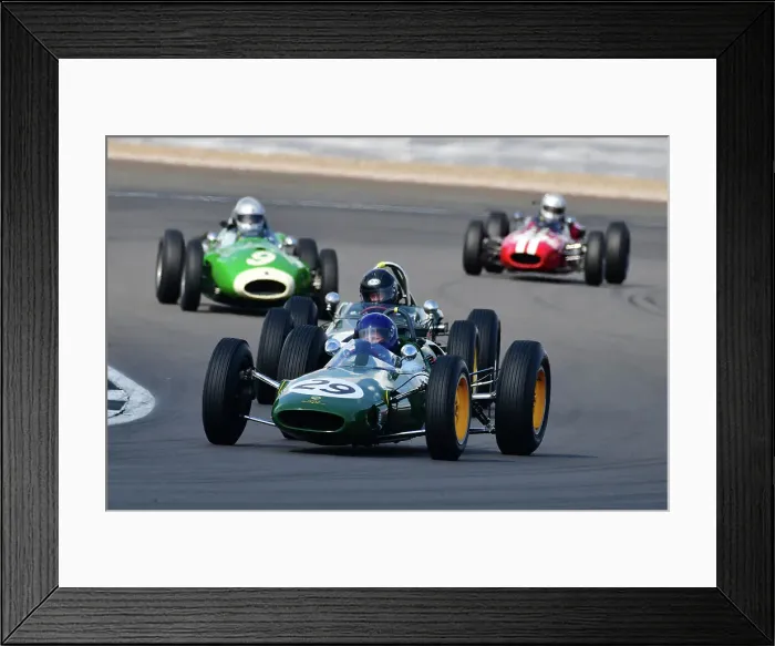Framed Print : CJ11 8754 Nick Fennell, Lotus 25 R5 Framed Print : CJ11 8754 Nick Fennell, Lotus 25 R5