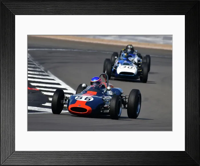 Framed Print : CJ11 8764 John Clark, Cooper T56 Framed Print : CJ11 8764 John Clark, Cooper T56