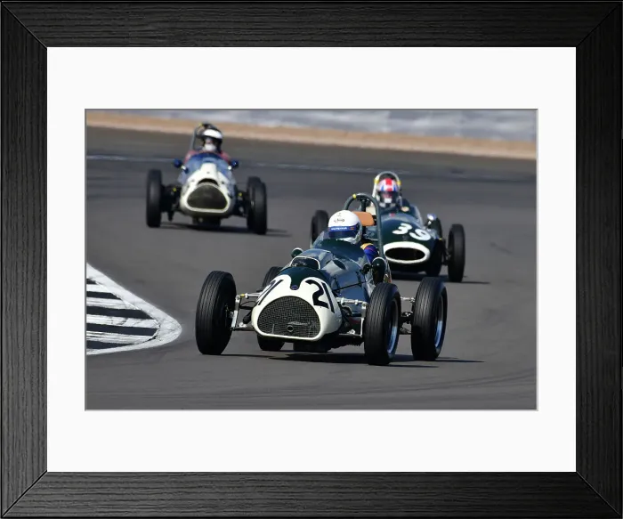 Framed Print : CJ11 8773 Ian Nuthall, Cooper Bristol Mk2 Framed Print : CJ11 8773 Ian Nuthall, Cooper Bristol Mk2