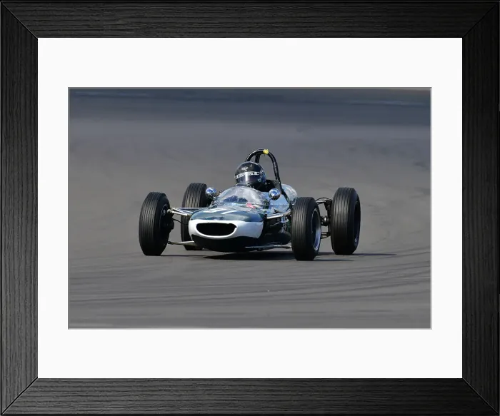 Framed Print : CJ11 8901 Chris Drake, Cooper T71-73