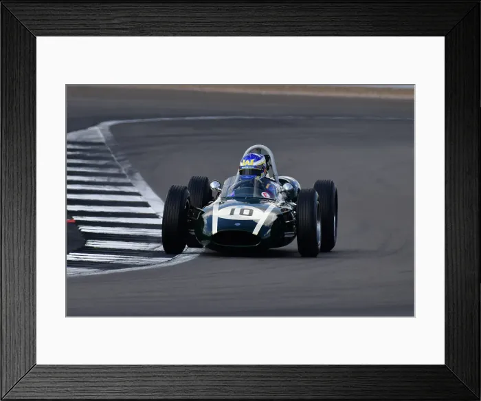 Framed Print : CJ11 8913 Will Nuthall, Cooper T71-73 Framed Print : CJ11 8913 Will Nuthall, Cooper T71-73