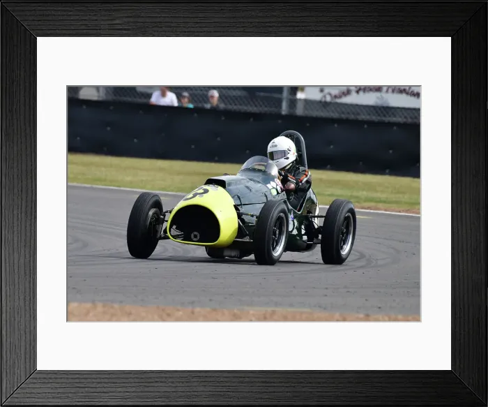 Framed Print : CJ12 0214 Chris Phillips, Cooper Bristol Mk2