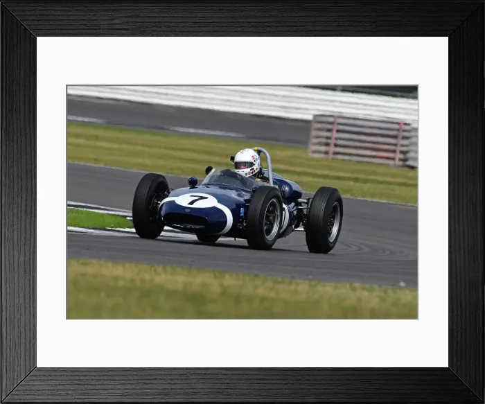 Framed Print : CJ12 0242 Nick Topliss, Cooper T53 Lowline Framed Print : CJ12 0242 Nick Topliss, Cooper T53 Lowline