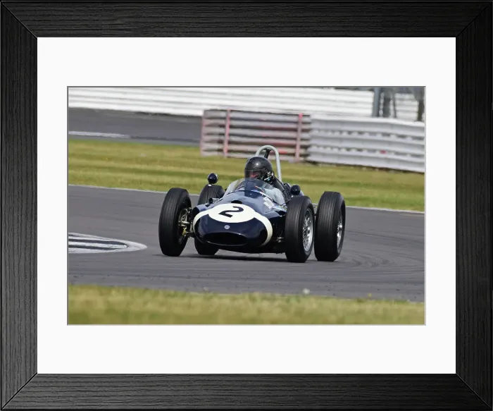 Framed Print : CJ12 0246 Paul Griffin, Cooper T51 Framed Print : CJ12 0246 Paul Griffin, Cooper T51