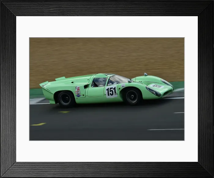 Framed Print : CM33 7681 Damon DeSantis, David Hinton, Lola T70 MK3B Framed Print : CM33 7681 Damon DeSantis, David Hinton, Lola T70 MK3B