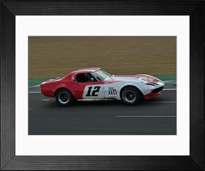 Framed Print : CM33 7739 Peter Hallford, Chris Keen, Chevrolet Corvette Framed Print : CM33 7739 Peter Hallford, Chris Keen, Chevrolet Corvette
