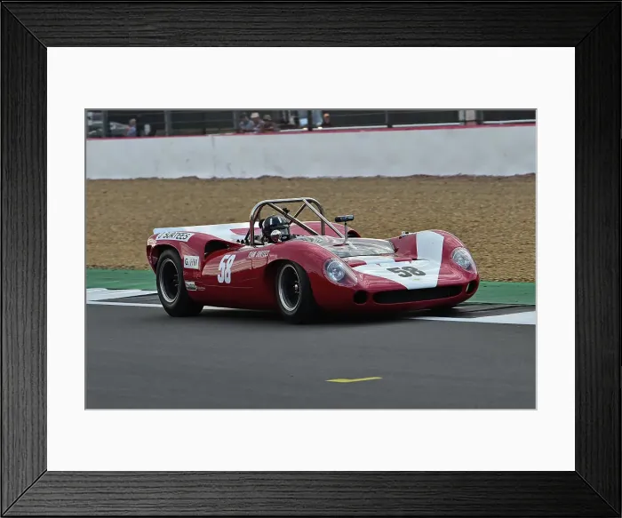 Framed Print : CM33 7762 Ewen Sergison, Lola T70 Mk2 Spyder Framed Print : CM33 7762 Ewen Sergison, Lola T70 Mk2 Spyder