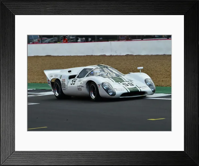 Framed Print : CM33 7787 Steve Brooks, Martin O'Connell, Lola T70 MK3B Framed Print : CM33 7787 Steve Brooks, Martin O'Connell, Lola T70 MK3B