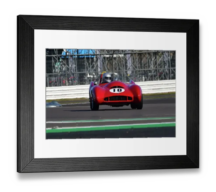 Framed Print : CJ11 9559 Rick Bourne, Malcolm Paul, Lotus Mk10 Framed Print : CJ11 9559 Rick Bourne, Malcolm Paul, Lotus Mk10