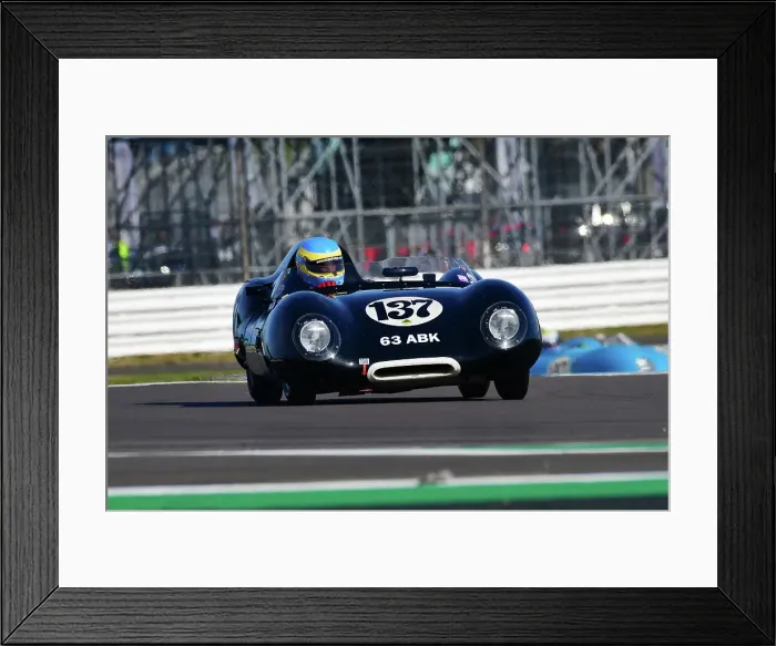 Framed Print : CJ11 9601 Peter Haynes, Lotus 11 Le Mans Framed Print : CJ11 9601 Peter Haynes, Lotus 11 Le Mans