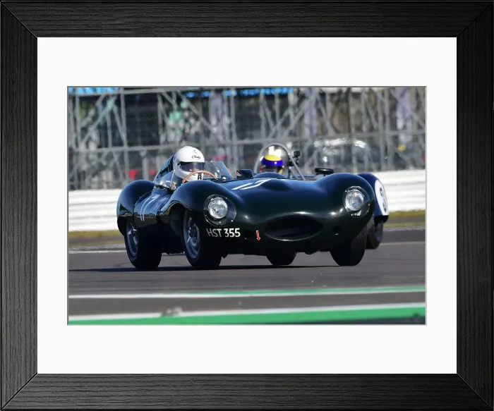Framed Print : CJ11 9604 John Pearson, Gary Pearson, Jaguar D type Framed Print : CJ11 9604 John Pearson, Gary Pearson, Jaguar D type