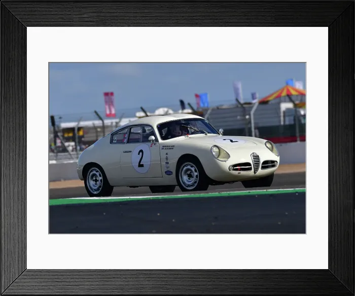 Framed Print : CJ11 9664 Nicholas James, Oliver Gibson, Alfa Romeo SVZ Framed Print : CJ11 9664 Nicholas James, Oliver Gibson, Alfa Romeo SVZ