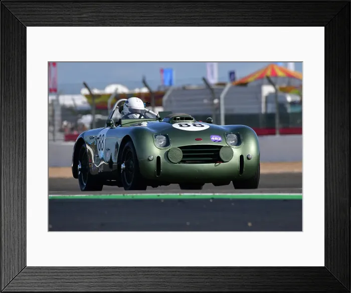 Framed Print : CJ11 9665 Simon Evans, Gareth Evans, Allard J2X Le Mans