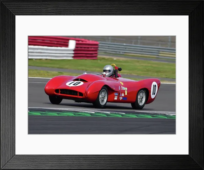 Framed Print : CJ11 9712 Rick Bourne, Malcolm Paul, Lotus Mk10 Framed Print : CJ11 9712 Rick Bourne, Malcolm Paul, Lotus Mk10
