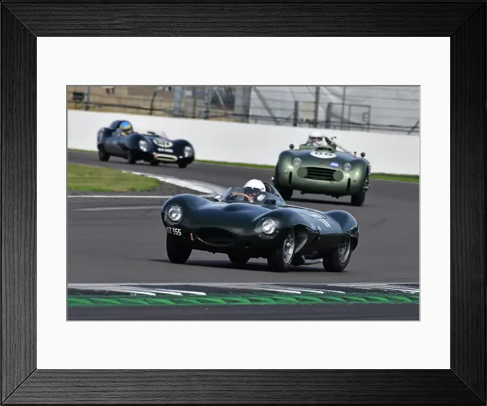 Framed Print : CJ11 9759 John Pearson, Gary Pearson, Jaguar D type Framed Print : CJ11 9759 John Pearson, Gary Pearson, Jaguar D type