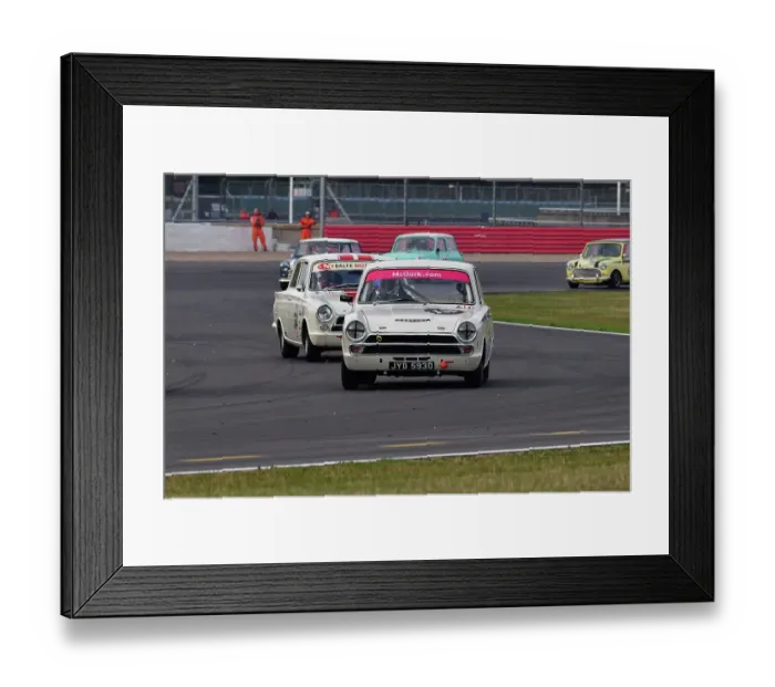 Framed Print : CJ12 0615 John McGurk, Ford Lotus Cortina Framed Print : CJ12 0615 John McGurk, Ford Lotus Cortina