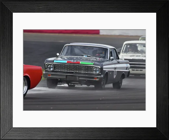 Framed Print : CJ12 0648 Tom Sharp, Ford Falcon Framed Print : CJ12 0648 Tom Sharp, Ford Falcon