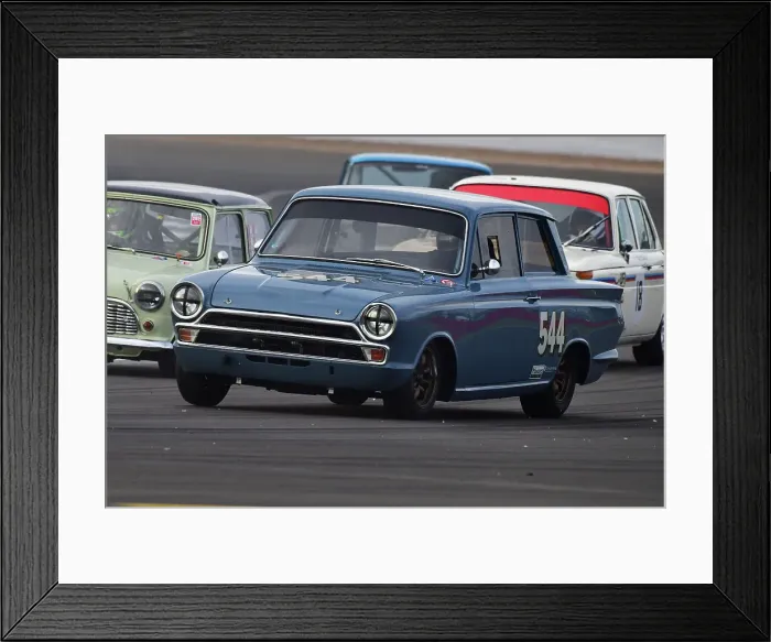 Framed Print : CJ12 0651 Jack Moody, Ford Lotus Cortina Framed Print : CJ12 0651 Jack Moody, Ford Lotus Cortina