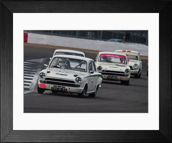 Framed Print : CJ12 0654 Ollie Streek, Mel Streek, Ford Lotus Cortina Framed Print : CJ12 0654 Ollie Streek, Mel Streek, Ford Lotus Cortina