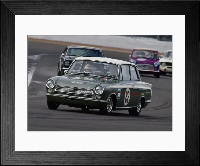 Framed Print : CJ12 0658 Craig Jamieson, Ford Lotus Cortina Framed Print : CJ12 0658 Craig Jamieson, Ford Lotus Cortina