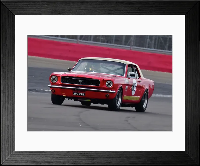 Framed Print : CJ12 0668 John Davison, Ford Mustang Framed Print : CJ12 0668 John Davison, Ford Mustang