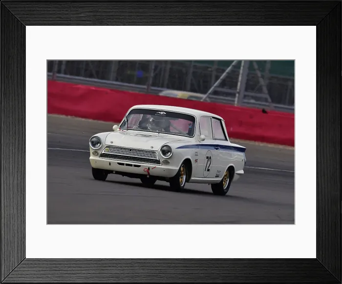 Framed Print : CJ12 0680 Jon Wood, James Pickford, Ford Lotus Cortina Framed Print : CJ12 0680 Jon Wood, James Pickford, Ford Lotus Cortina