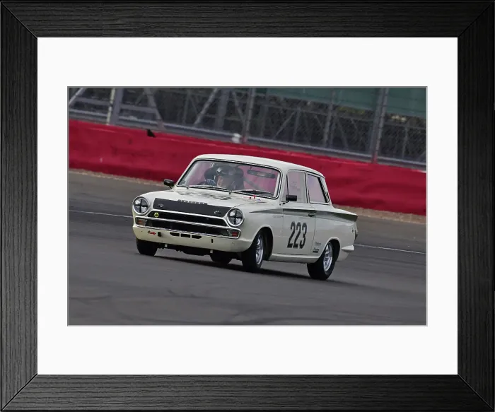 Framed Print : CJ12 0691 Gerry Townsend, Ford Lotus Cortina Framed Print : CJ12 0691 Gerry Townsend, Ford Lotus Cortina