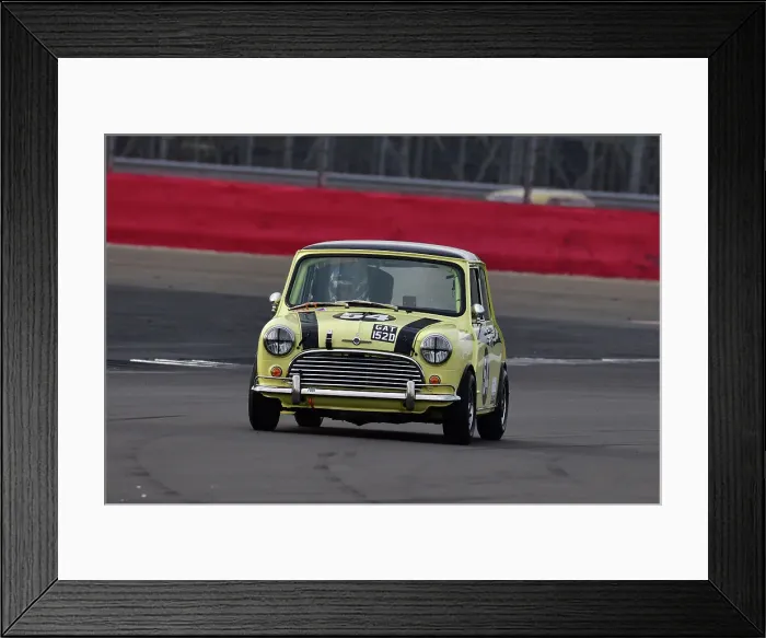 Framed Print : CJ12 0706 Billy Nairn, Carl Nairn, Morris Mini Cooper S Framed Print : CJ12 0706 Billy Nairn, Carl Nairn, Morris Mini Cooper S