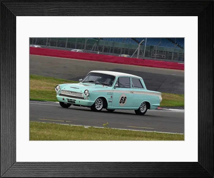 Framed Print : CM33 8286 Patrick Shovlin, Ford Lotus Cortina Framed Print : CM33 8286 Patrick Shovlin, Ford Lotus Cortina