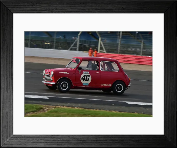 Framed Print : CM33 8315 Ian Curley, Austin Mini Cooper S Framed Print : CM33 8315 Ian Curley, Austin Mini Cooper S