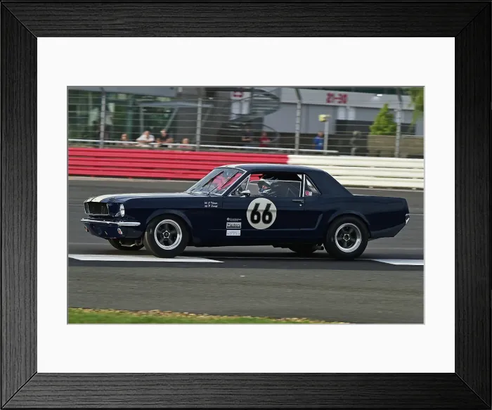 Framed Print : CM33 8318 James Thorpe, Phil Quaife, Ford Mustang Framed Print : CM33 8318 James Thorpe, Phil Quaife, Ford Mustang