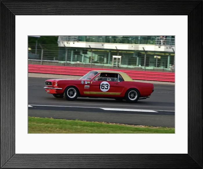 Framed Print : CM33 8333 John Davison, Ford Mustang Framed Print : CM33 8333 John Davison, Ford Mustang