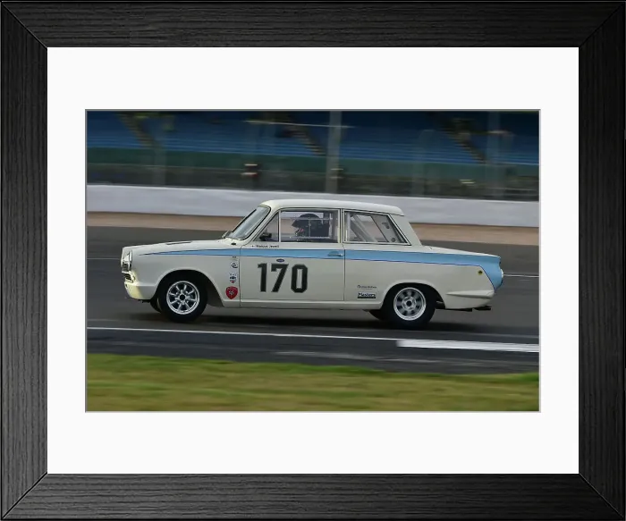 Framed Print : CM33 8435 Marcus Jewell, Ben Clucas, Ford Lotus Cortina Framed Print : CM33 8435 Marcus Jewell, Ben Clucas, Ford Lotus Cortina