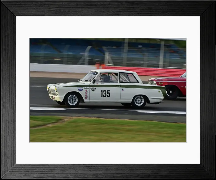 Framed Print : CM33 8441 Peter Reynolds, Daniel Quintero, Ford Lotus Cortina Framed Print : CM33 8441 Peter Reynolds, Daniel Quintero, Ford Lotus Cortina