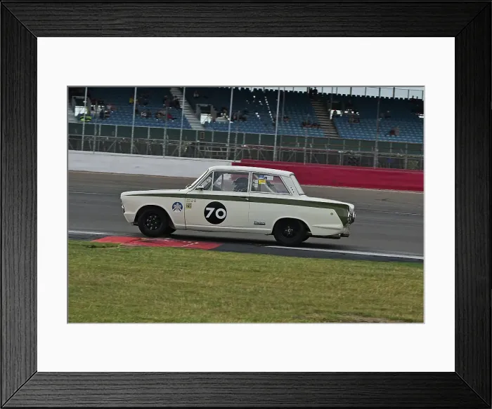 Framed Print : CM33 8505 Justin Law, Ford Lotus Cortina Framed Print : CM33 8505 Justin Law, Ford Lotus Cortina