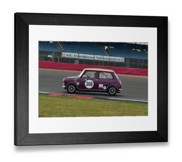 Framed Print : CM33 8539 Jo Polley, Austin Mini Cooper S Framed Print : CM33 8539 Jo Polley, Austin Mini Cooper S