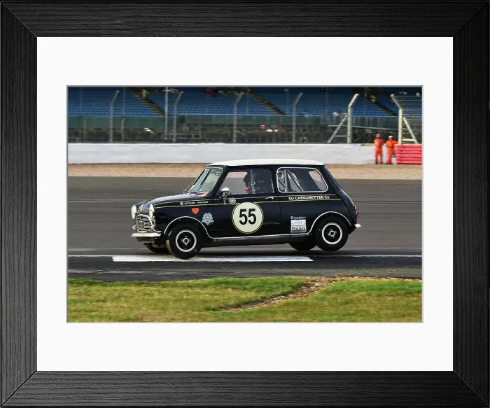 Framed Print : CM33 8578 Jeff Smith, Austin Mini Cooper S Framed Print : CM33 8578 Jeff Smith, Austin Mini Cooper S