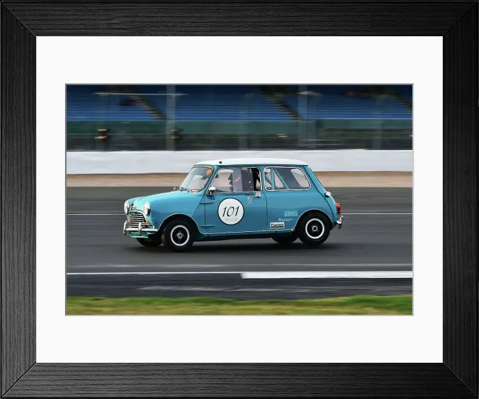 Framed Print : CM33 8668 Stephen Woodrow, Alfie Woodrow, Morris Mini Cooper S Framed Print : CM33 8668 Stephen Woodrow, Alfie Woodrow, Morris Mini Cooper S