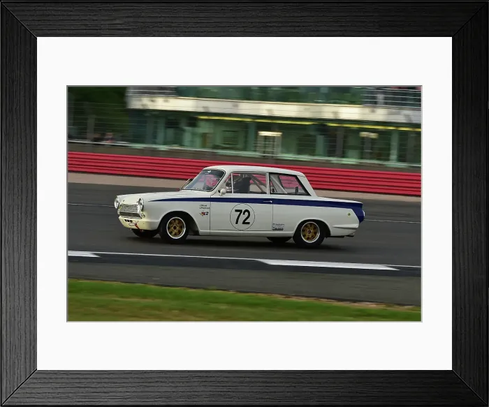 Framed Print : CM33 8695 Jon Wood, James Pickford, Ford Lotus Cortina Framed Print : CM33 8695 Jon Wood, James Pickford, Ford Lotus Cortina