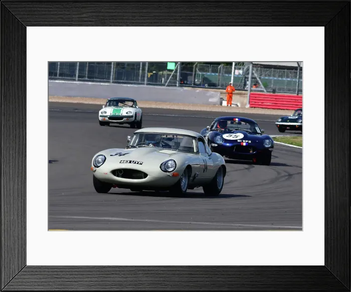 Framed Print : CJ11 8948 James Thorpe, Phil Quaife, Jaguar E-Type Framed Print : CJ11 8948 James Thorpe, Phil Quaife, Jaguar E-Type