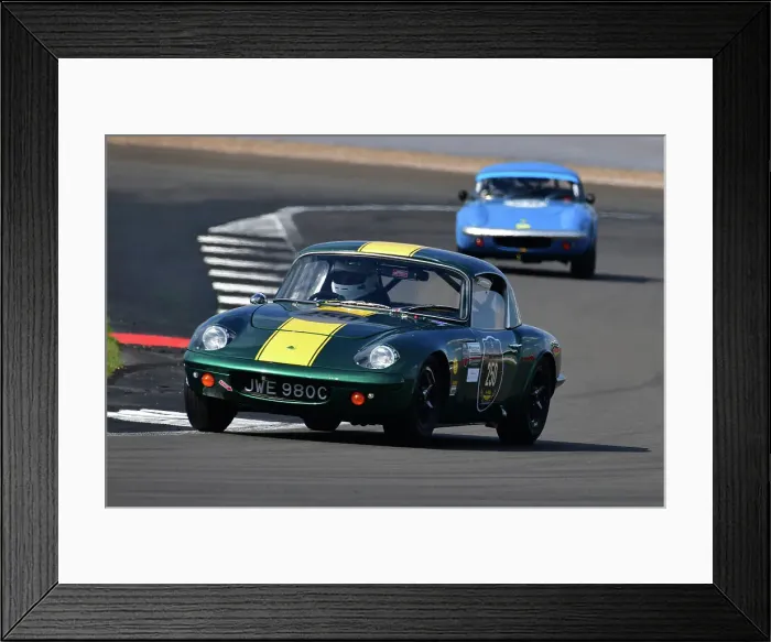 Framed Print : CJ11 9060 Bruce White, Michael Caine, Lotus Elan 26R Framed Print : CJ11 9060 Bruce White, Michael Caine, Lotus Elan 26R