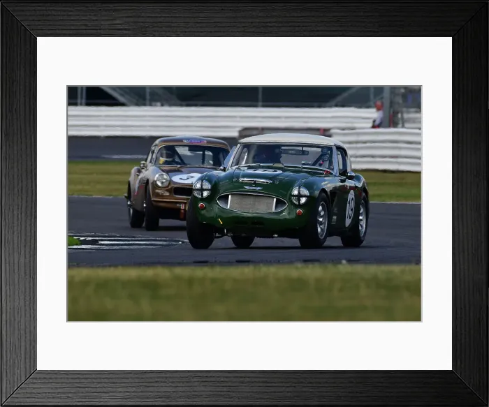 Framed Print : CJ11 9114 Jim Chapman, Tim Kary, Austin Healey 3000 Framed Print : CJ11 9114 Jim Chapman, Tim Kary, Austin Healey 3000