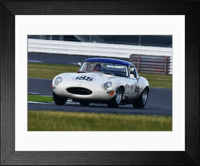 Framed Print : CJ11 9125 Richard Kent, Chris Ward, Jaguar E-Type