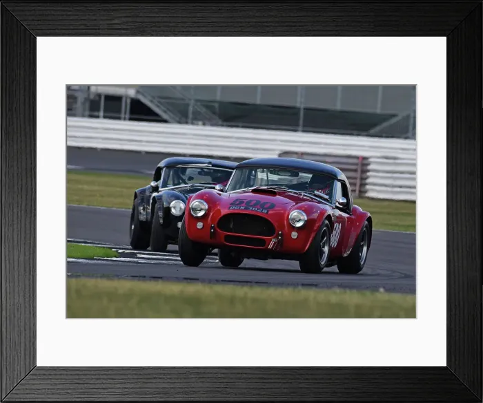 Framed Print : CJ11 9140 Ben Gill, Shelby American Cobra