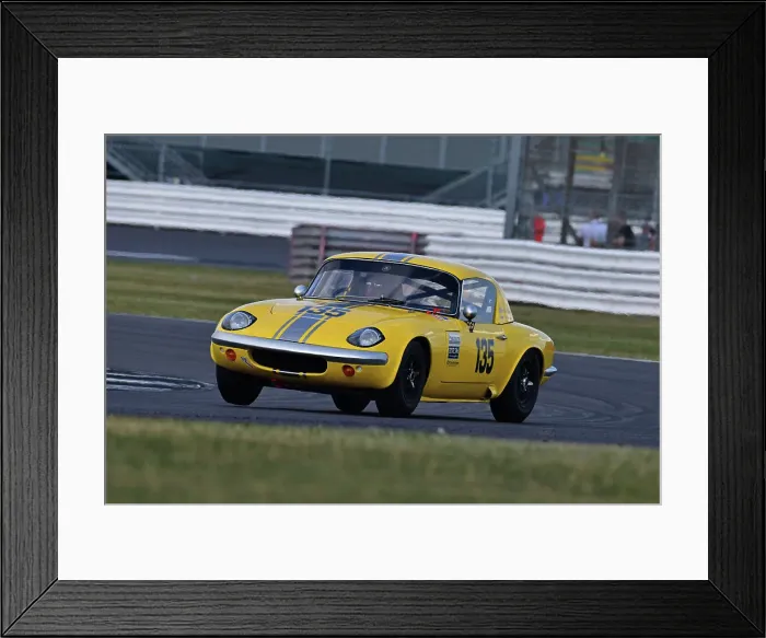 Framed Print : CJ11 9161 Peter Reynolds, Daniel Quintero, Lotus Elan 26R