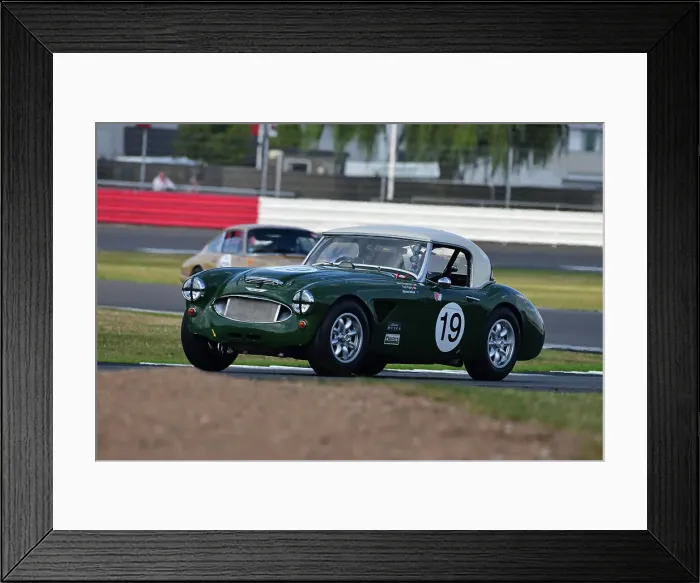 Framed Print : CJ11 9177 Jim Chapman, Tim Kary, Austin Healey 3000 Framed Print : CJ11 9177 Jim Chapman, Tim Kary, Austin Healey 3000