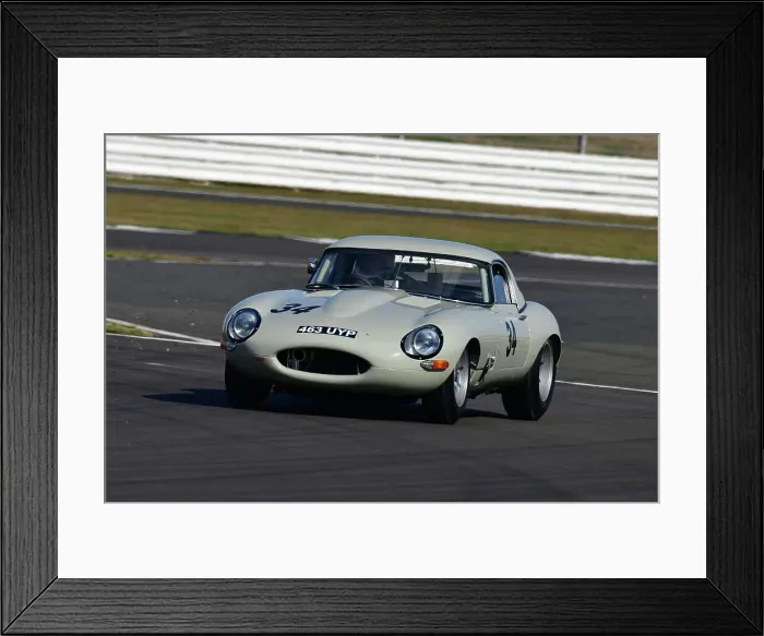 Framed Print : CJ11 9188 James Thorpe, Phil Quaife, Jaguar E-Type Framed Print : CJ11 9188 James Thorpe, Phil Quaife, Jaguar E-Type