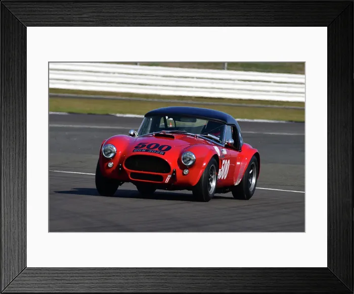 Framed Print : CJ11 9197 Ben Gill, Shelby American Cobra