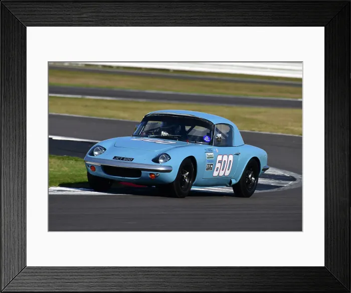 Framed Print : CJ11 9199 John Tordoff, Lotus Elan