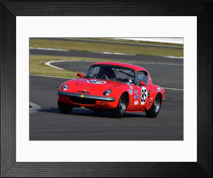 Framed Print : CJ11 9207 Stephen Bond, Lotus Elan 26R